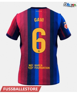 Günstige Barcelona Paez Gavi #6 Heimtrikot 2026-27 Kurzarm